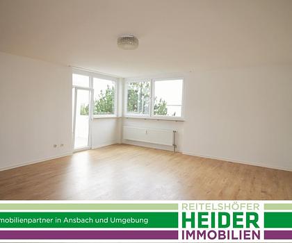 3 Zi. Wohnung mit Balkon am östlichen Stadtrand