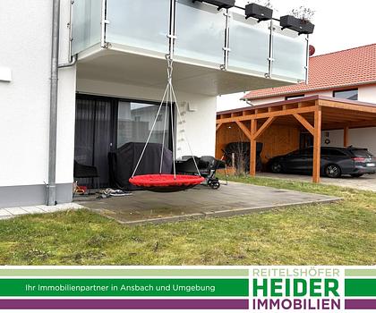 4 Zi. Wohnung mit großem Gartenanteil, barrierefrei